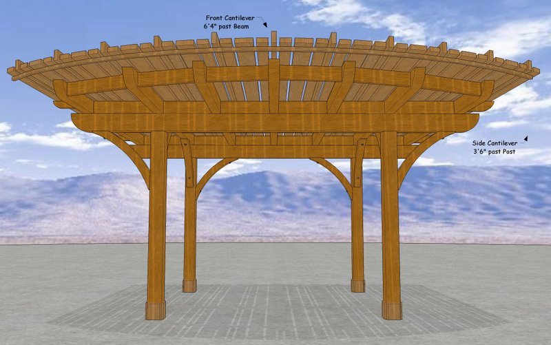 Curved Patio Cover