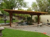 Shade for Koi Pond