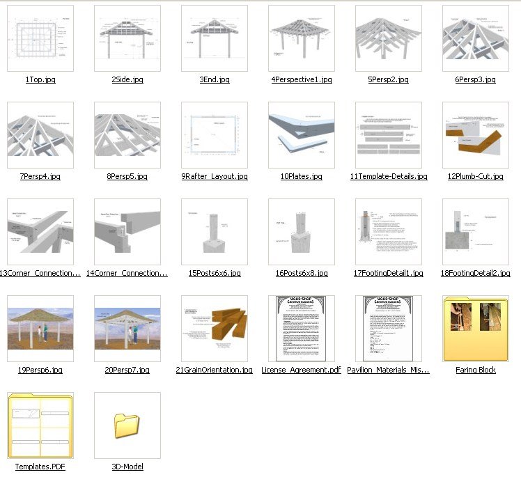 Pavilion Plans