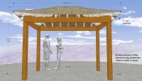 curved roof pavilion